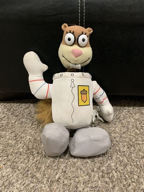 Spongebob Squarepants Sandy Cheeks Plush Toy Nanco 2003 Ebay