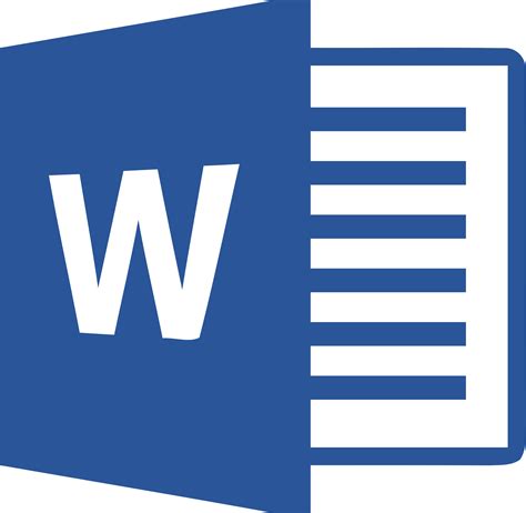 Microsoft Word Icon Png Transparent Background Free Download 4011