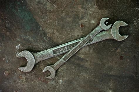Rusty Wrenches Stock Photo Image Of Work Steel Industry 25843984