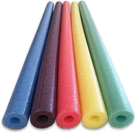 Oodles Of Noodles Foam Pool Swim Noodles 52 Inch 5 Pack Multicolored Toys And Games