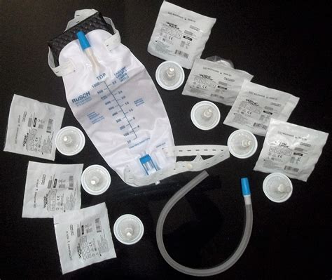 Complete Kit Urinary Incontinence One Week 7 Condom Catheters External