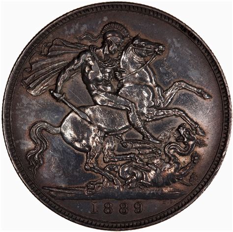 Crown 1889 Coin From United Kingdom Online Coin Club