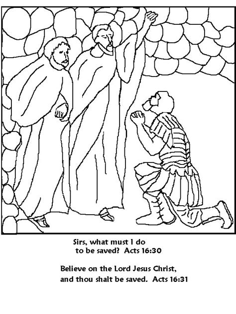 Pauls Missionary Journey Coloring Page Sketch Coloring Page