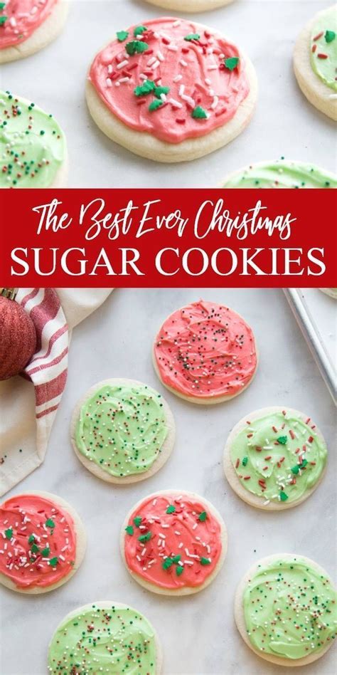 The herald angels sing cookies. Serve up the best Christmas Sugar Cookies this year, with this no chill dou… (With images ...