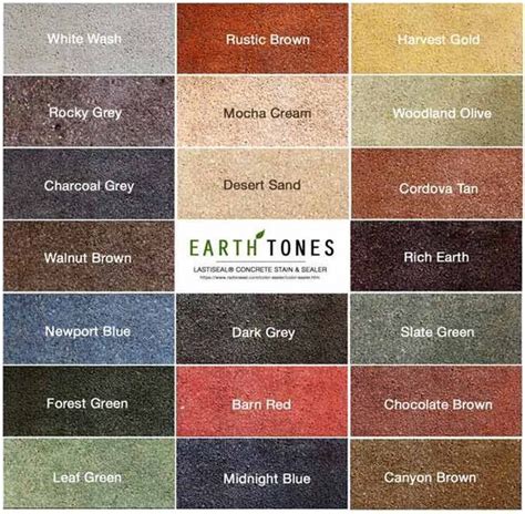 Earth Tones Palette Warna Dinding Interior Warna