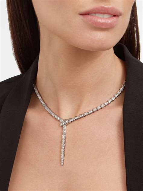 Introducir Imagen Bulgari Diamond Snake Necklace Price Abzlocal Mx