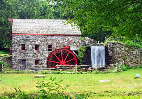 Wayside Inn Grist Mill 2 Photograph By Jim Beckwith Pixels