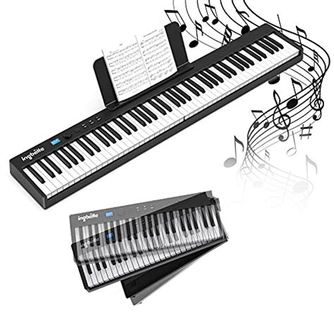 Ingbelle 88 Key Digital Piano Keyboard With Bluetooth Foldable