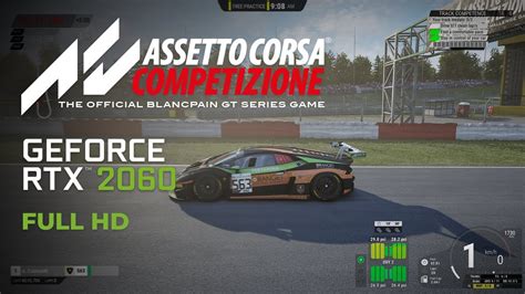 Assetto Corsa Competizione Full HD 1080p Epic Settings RTX 2060