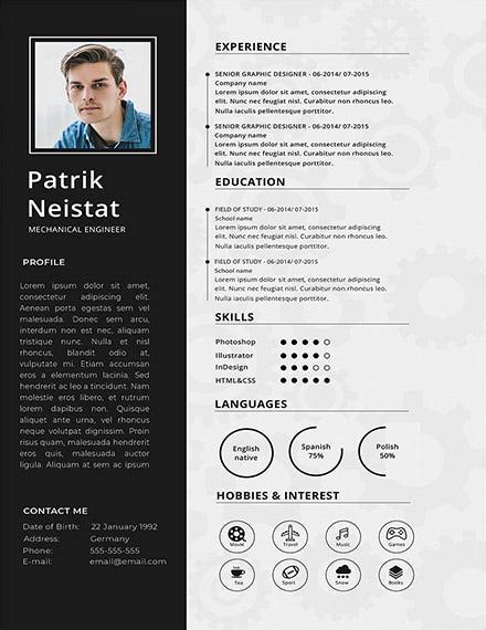 As a mechanical engineering undergraduate student with an ardent interest in the industrial work in all aspects of mechanical engineering. 10+ Mechanical Engineering Resume Templates - PDF, DOC ...