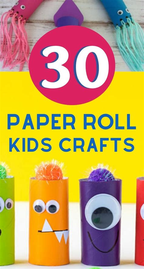 30 Insanely Adorable Toilet Paper Roll Crafts For Kids Diy And Crafts