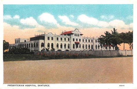 Presbyterian Hospital Condado Puerto Rico 1950s Vintage Postcards