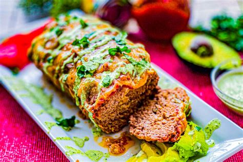 mexican meatloaf with salsa — fresh simple home