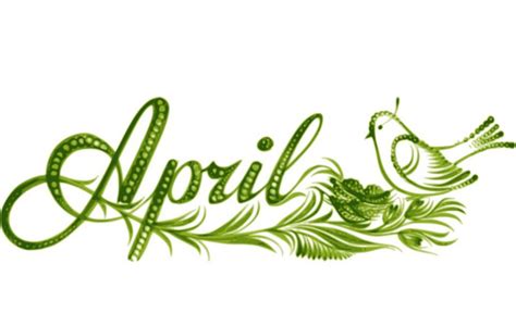 April The Name Of The Month Vector 1452830 Pleasant Hill Presbyterian