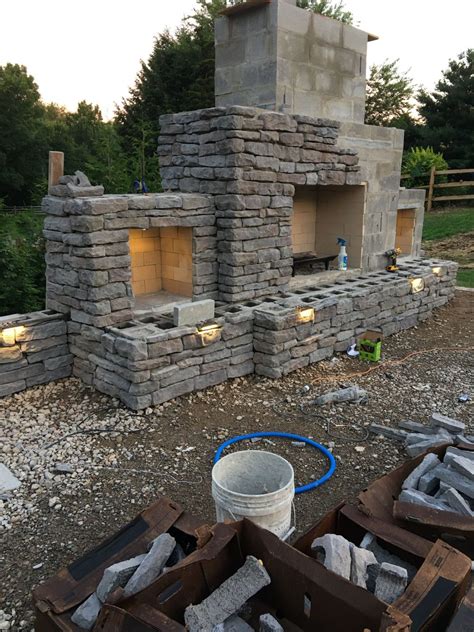 How To Build A Diy Outdoor Fireplace Your Diy Outdoor Fireplace