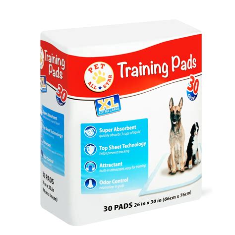 Pet All Star Xl Training Pads 26 In X 30 In 30 Count