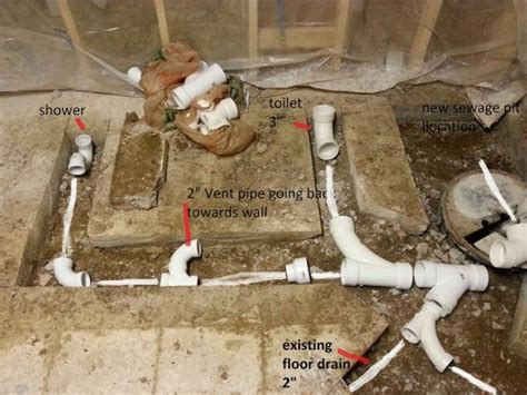 Basement Bathroom Plumbing Diagram Picture Of Basement 2020