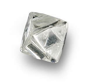 Octahedron shaped natural rough diamond. #cool #diamond #ditrrough | Rough diamond, Diamond ...