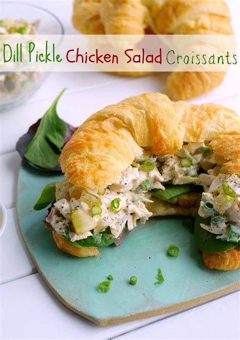 Maybe you would like to learn more about one of these? Dill Pickle Chicken Salad Croissants