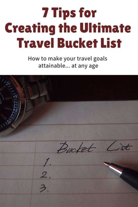 7 Tips To Help You Create The Ultimate Travel Bucket List Ultimate