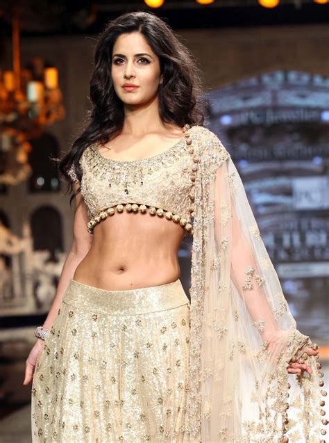 Katrina Kaif Super Hot In Manish Malhotras Dress At The Dehli Couture