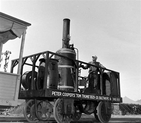 Industrial History Bando Tom Thumb And 1832 Locomotive