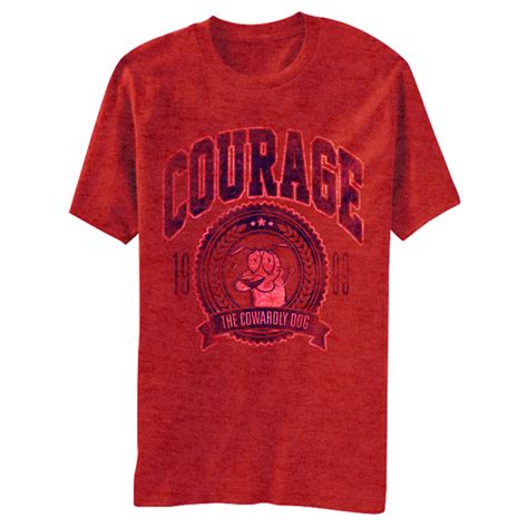 Courage The Cowardly Dog Vintage Logo Tshirt