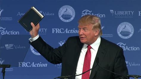 Trump Brings Personal Bible For Religious Appeal Cnn Politics