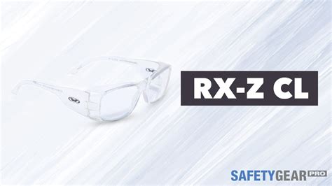 rx z cl prescription safety glasses review youtube