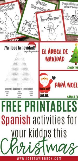 Spanish Christmas Worksheets For Kids Free Printables Artofit
