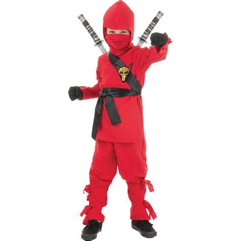 Red Ninja Child Halloween Costume