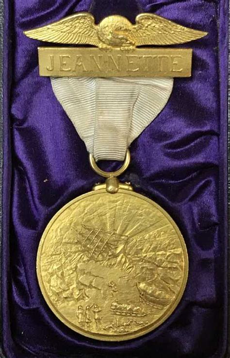Rare Gold Congressional Medal For Survivor