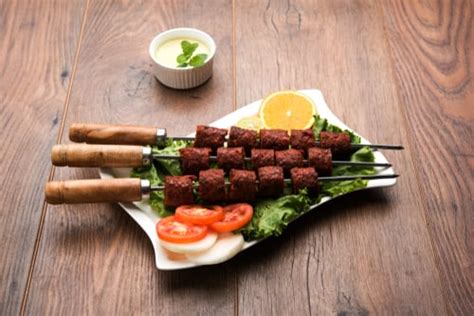 Nazaqati Boti Kebab Recipe Awadhi Cuisine Mutton Boti Kebab