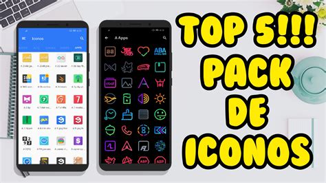 Top 5 Icon Packs Android Los Mejores Packs De Iconos Pro Top