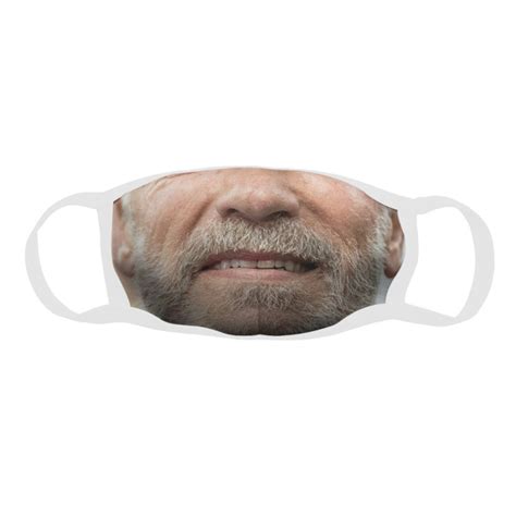 Arnold Schwarzenegger Face Mask Reusable Washable Cool Etsy