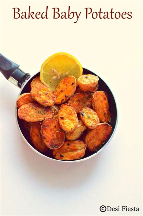 Baked Baby Potatoes Recipe | Oven Roasted Baby Potatoes ~ Baby Potatoes ...