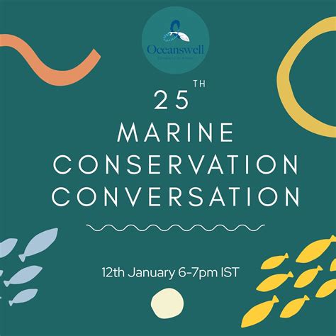 25th Marine Conservation Conversation Oceanswell