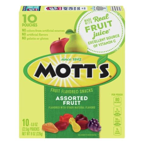 Motts Original Assorted Fruit Snacks 10 Ct 08 Oz Pick ‘n Save