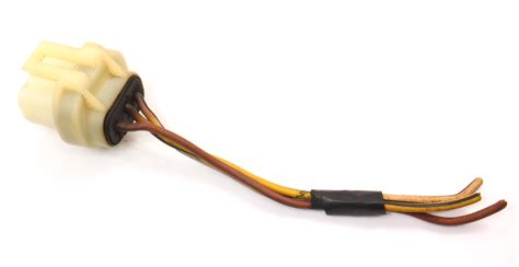 Headlight Bulb Wiring Harness Pigtail Plug 86 91 VW Vanagon T3 Jetta