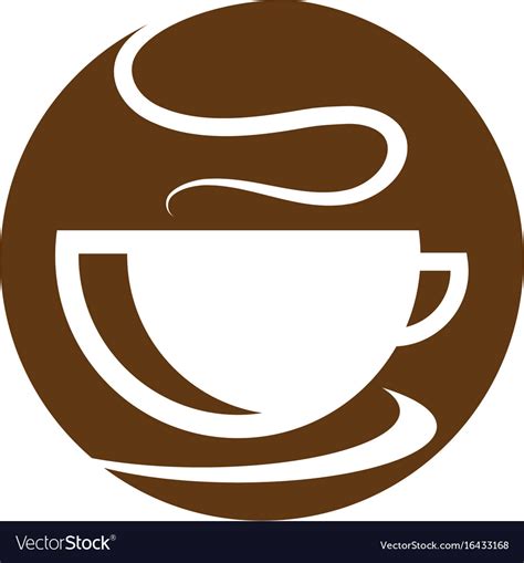 Coffee Cup Logo Template Icon Design Royalty Free Vector