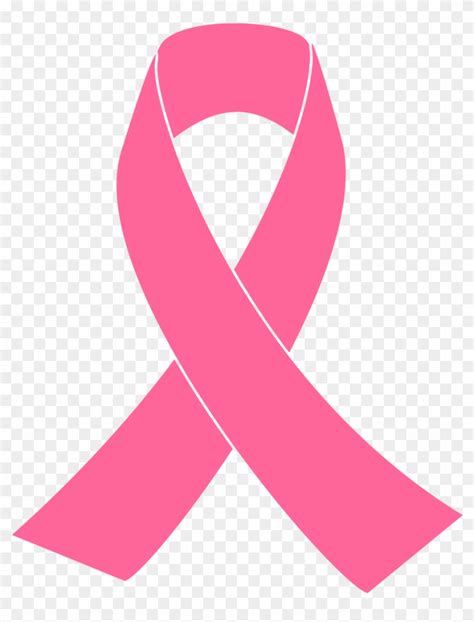 Pink Ribbon Icon Logo Vector Pink Breast Cancer Ribbon Free