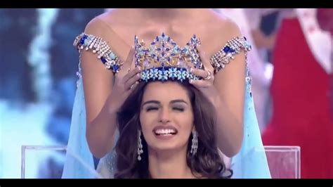 Miss World 2017 Finally Miss World Winner Miss India Manushi Chhillar Youtube