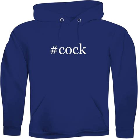 Cock Mens Hashtag Ultra Soft Hoodie Sweatshirt Clothing
