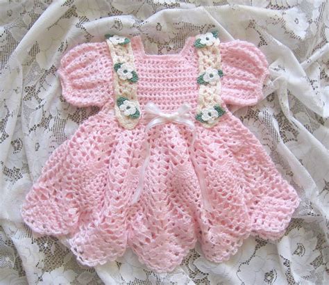 Crochet Pattern For Baby Girl Baby Girl Dress Baileigh