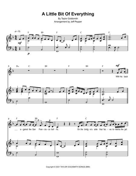 A Little Bit Of Everything By Taylor Goldsmith Digital Sheet Music
