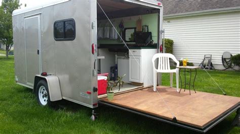 Camping In An Enclosed Trailer Camping Fhw