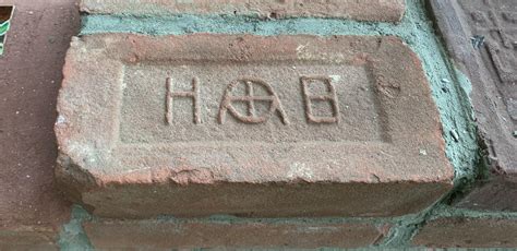 Can Anyone Identify These Symbols On This Brick I Understand That