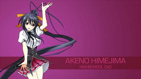 Akeno Himejima 4k Wallpaper Highschool Dxd Dxd Anime