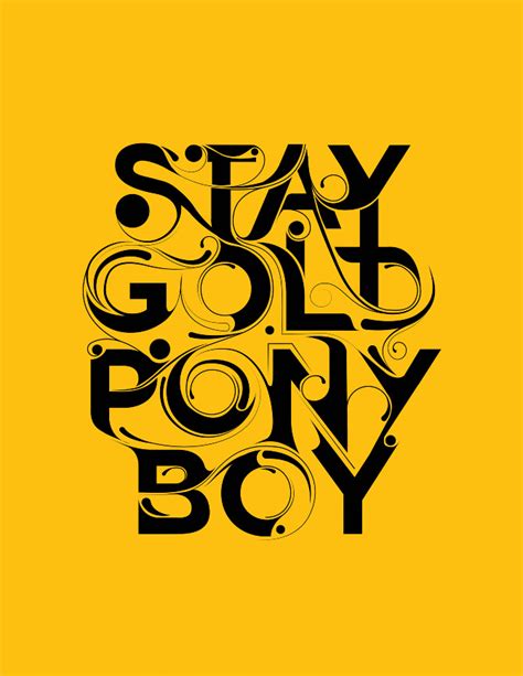 Talk to me, together we can. Stay Gold - LY Design