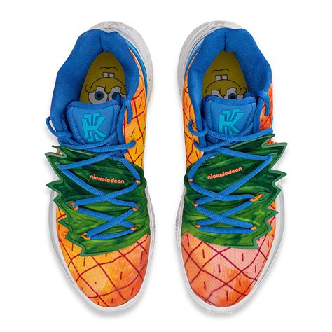 Nickalive Spongebob X Nike Kyrie 5 Pineapple House Design Releases